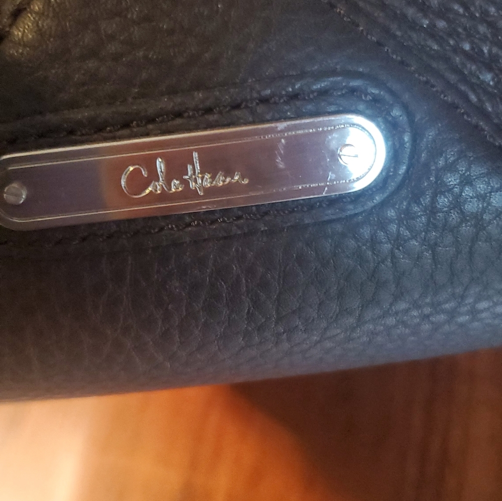 Cole Haan brown satchel purse - Picture 4 of 8